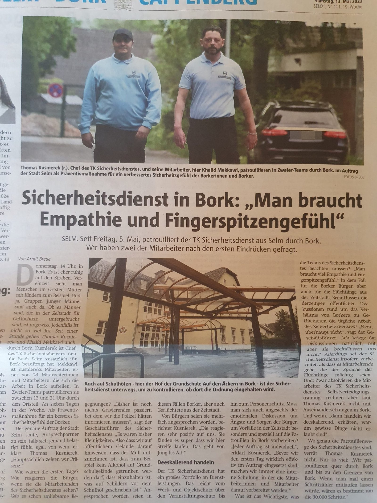 Citystreife | Wir sind für Sie da